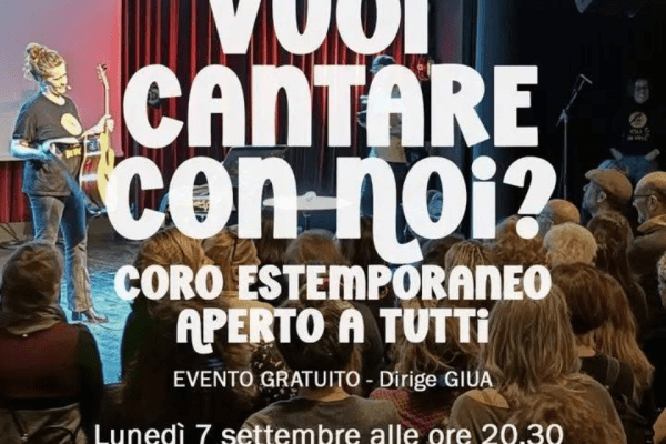 “Vuoi cantare con noi?”: a Finale Ligure arriva il coro estemporaneo aperto a tutti