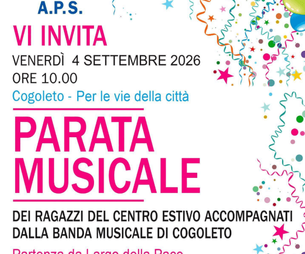 Musica e allegria per le vie della città: a Cogoleto sfila la parata dell’Associazione Marco Rossi