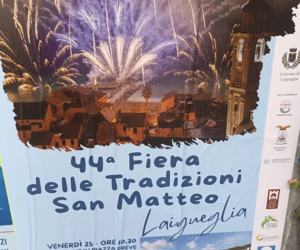 Laigueglia celebra San Matteo: dal 25 al 27 settembre torna la 44ª Fiera delle Tradizioni