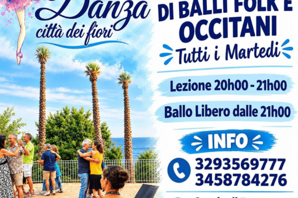 Tradizione e divertimento a Sanremo: al via il nuovo corso di balli folk e occitani