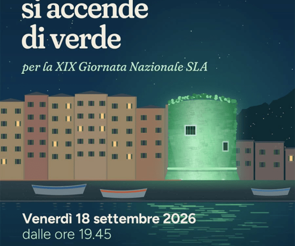 Laigueglia si accende di verde: il 18 settembre l’illuminazione speciale per la Giornata Nazionale SLA