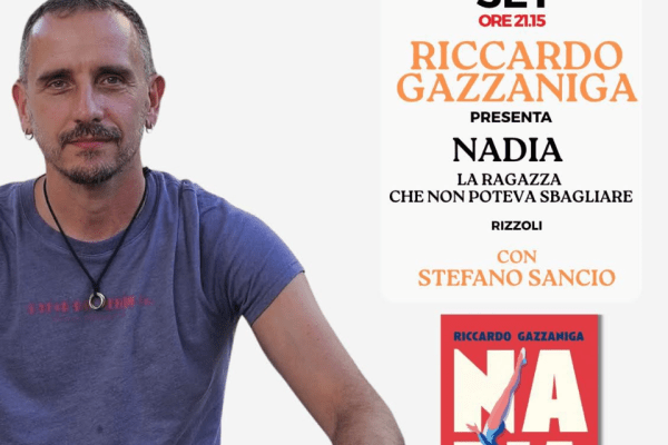 “Nadia. La ragazza che non poteva sbagliare”: Riccardo Gazzaniga presenta il suo libro a Finale Ligure
