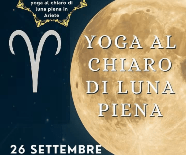 Yoga sotto le stelle a Santo Stefano al Mare: il 26 settembre la serata speciale con la luna piena in Ariete
