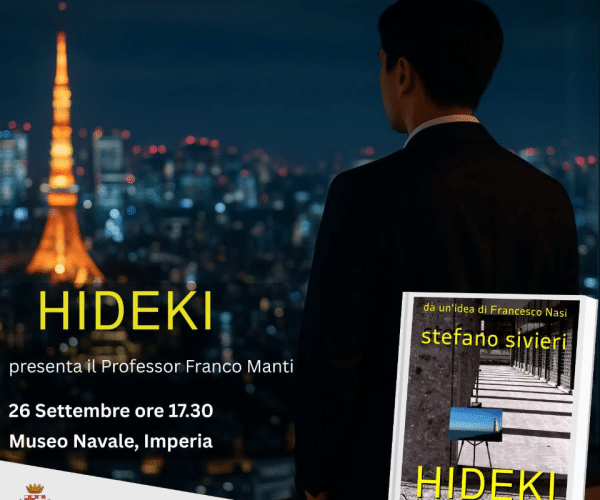 “L’incredibile viaggio di un uomo raro”: il 26 settembre a Imperia si svela il romanzo “Hideki”