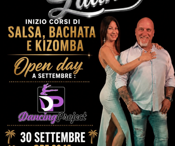 Ritmi latini a Imperia: il 30 settembre l’Open Day di Alma Latina per i nuovi corsi di ballo