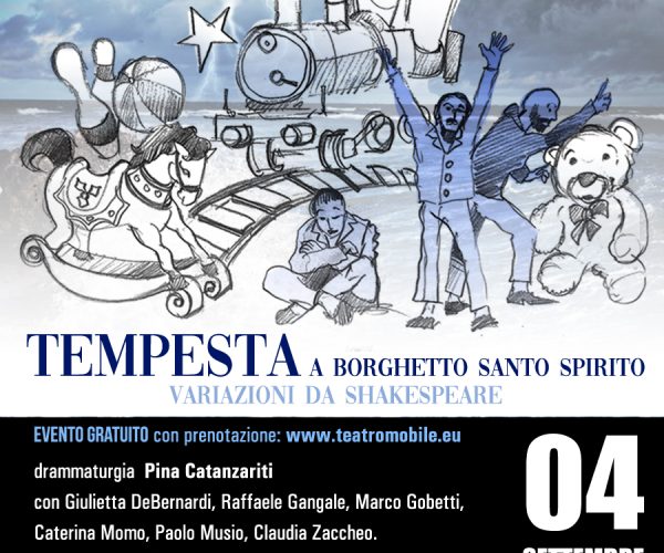 Shakespeare nei boschi di Borghetto Santo Spirito: il 4 settembre il teatro immersivo di “Tempesta”