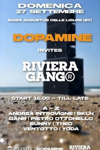 Musica sulla spiaggia a Celle Ligure: Dopamine e Riviera Gang accendono i Bagni Augustus