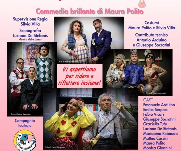 La commedia brillante “Benvenuta Memole” in scena a Taggia: domenica 6 settembre spettacolo a ingresso libero