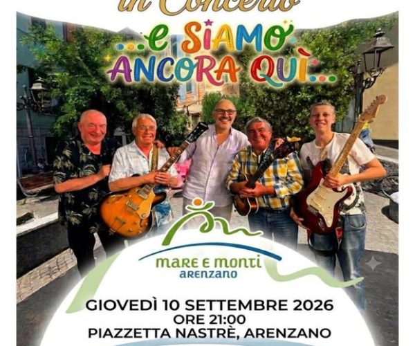 “Effetto Suono… e siamo ancora qui”: ad Arenzano una serata di musica dal vivo in Piazzetta Nastrè