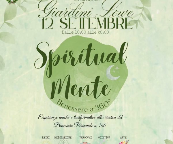 Una giornata per il benessere personale a 360 gradi: torna a Bordighera l’evento “Spiritual Mente”