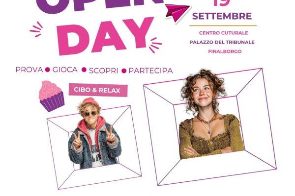 Una giornata di festa e nuovi progetti a Finalborgo: sabato 19 settembre l’Open Day a Palazzo del Tribunale