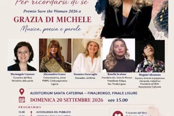 Musica, poesia e solidarietà a Finale Ligure: il 20 settembre va in scena l’evento “Accordi Invisibili”