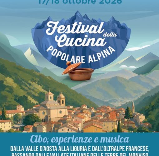 Cibo, esperienze e musica a Pieve di Teco: arriva il Festival della Cucina Popolare Alpina
