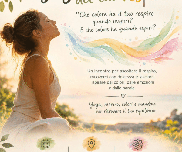 “Yoga e il colore del tuo respiro”: ad Albisola Superiore un pomeriggio per ritrovare l’equilibrio