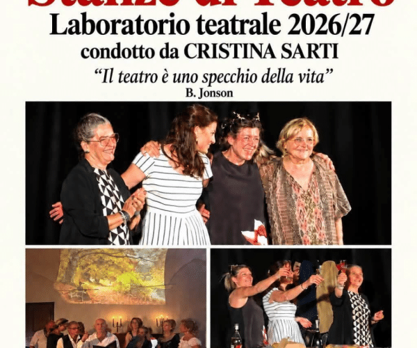 “Stanze di Teatro”: al via a Imperia il laboratorio teatrale condotto da Cristina Sarti