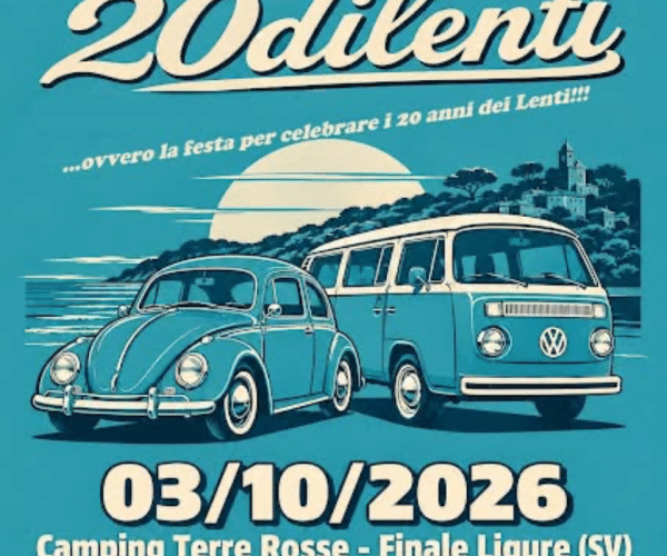“20dilenti”: a Finale Ligure una grande festa per celebrare i 20 anni dei Lenti & Contenti