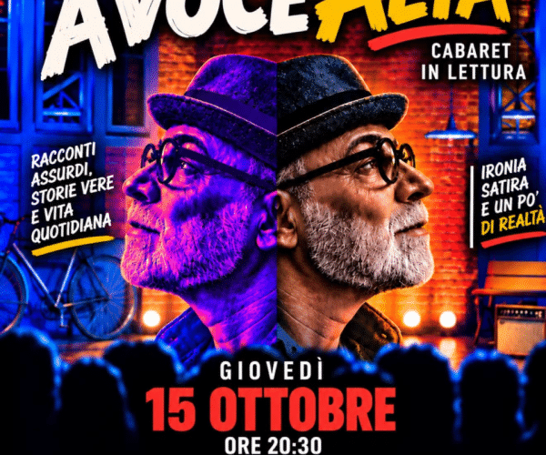 Racconti assurdi, ironia e satira a Savona: giovedì 15 ottobre arriva lo spettacolo “A Voce Alta”