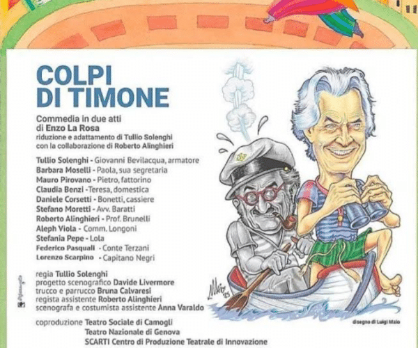 Risate d’autore a Sanremo: il 16 ottobre l’Ariston alza il sipario su “Colpi di Timone”