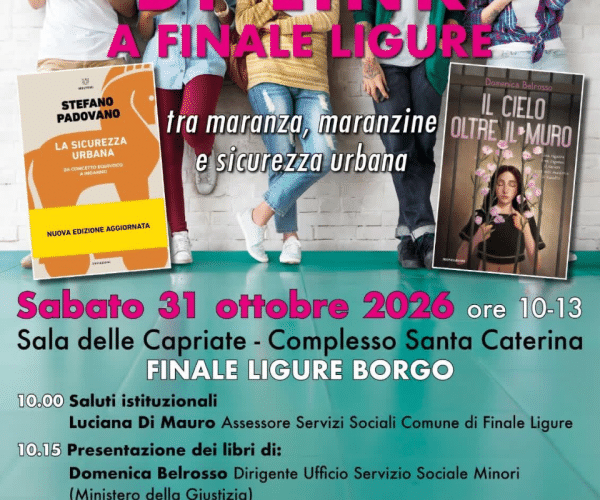 L’esperienza di LINK a Finale Ligure: sabato 31 ottobre un dibattito su giovani, società e sicurezza