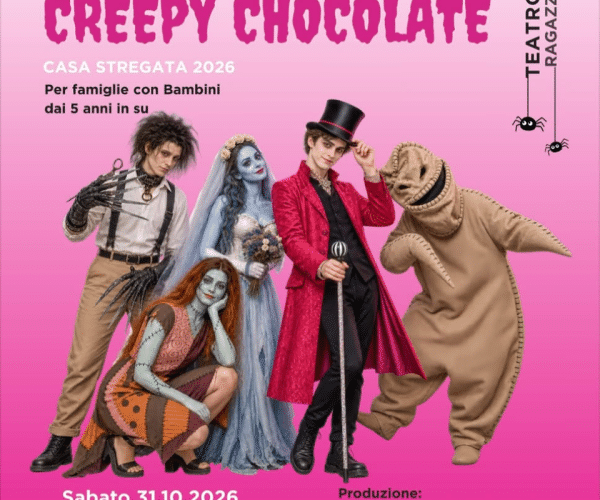 “Creepy Chocolate”: a Finale Ligure un weekend di Halloween a teatro per tutta la famiglia