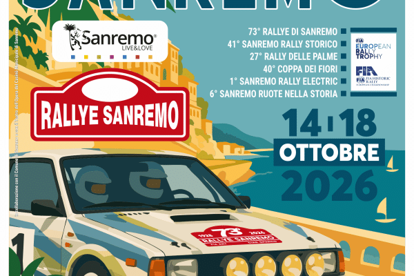 Torna il mito dei motori: dal 14 al 18 ottobre va in scena la grande kermesse del Rallye Sanremo