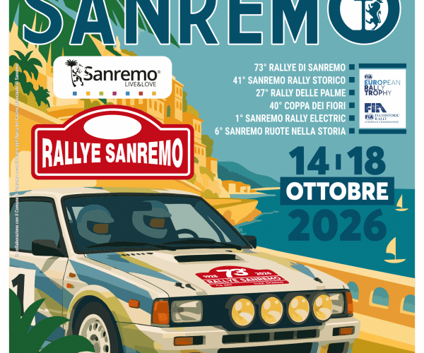 Torna il mito dei motori: dal 14 al 18 ottobre va in scena la grande kermesse del Rallye Sanremo