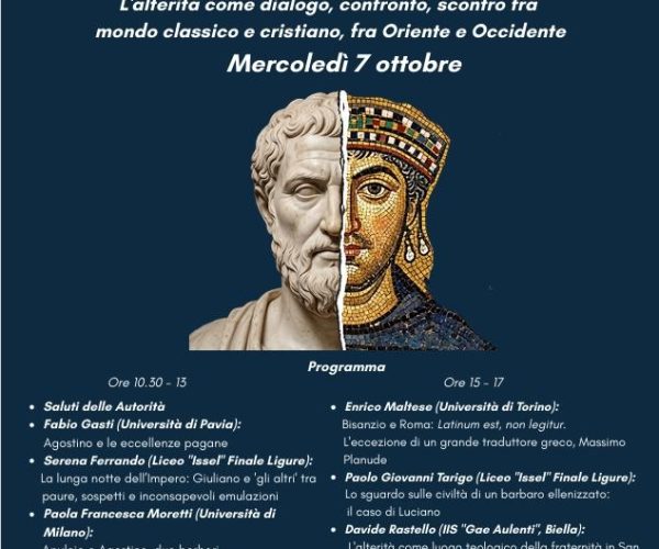 Oriente e Occidente a confronto: il 7 ottobre l’Aula Magna del Liceo Issel di Finale Ligure ospita il convegno AICC