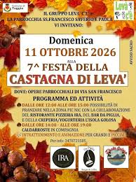 A Levà di Taggia si celebra l’autunno: il programma della 7ª Festa della Castagna