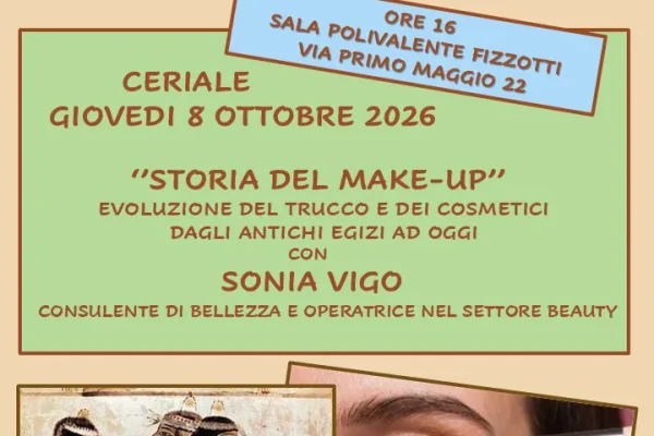 Dagli Antichi Egizi a oggi: a Ceriale un viaggio alla scoperta della “Storia del Make-up”