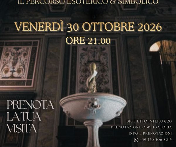 “Villa Cambiaso Segreta”: a Savona un percorso notturno tra esoterismo e antiche simbologie