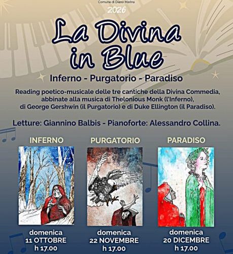 “La Divina in Blue”: a Diano Marina la Divina Commedia incontra il grande jazz